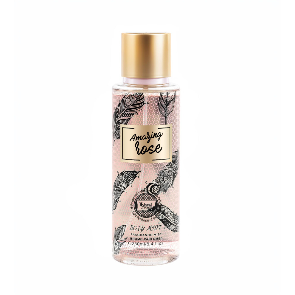 Hybrid & Company Women Amazing Rose Body Fragrance Mist Brume Parfumee 250Ml
