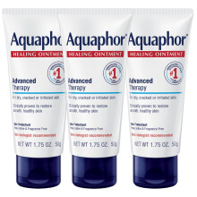 Aquaphor Healing Ointment Advanced Therapy Hudskyddsmedel Torr hud Kroppsfuktighetskrm 1,75 Oz Tube Pack om 3