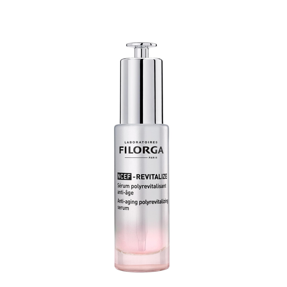 Filorga Ncef-Revitalize Face Serum Anti-Aging And Skin Strengthening Treatment For Smoother And Brighter Skin Texture With Hyaluronic Acid Amin