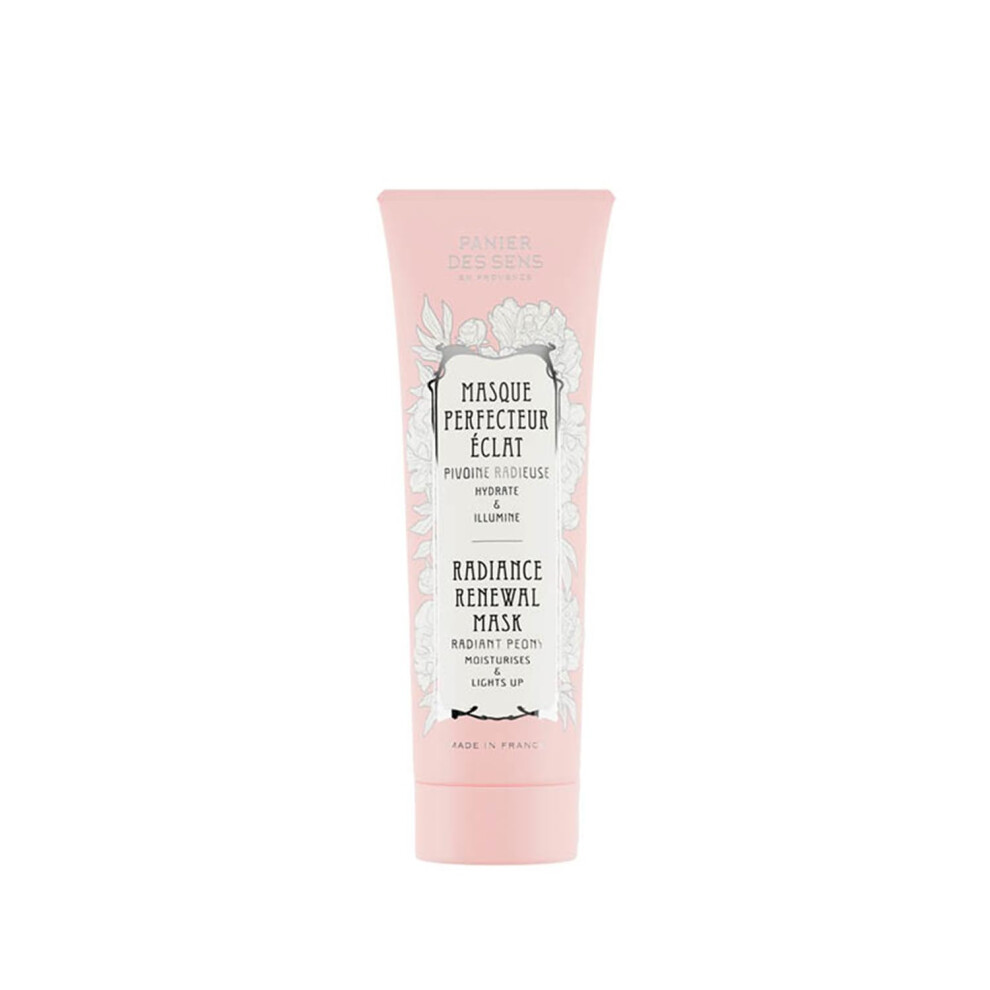 Panier Des Sens Pink - Face Mask Hydration & Radiance - With Hyaluronic Acid + Clay + Rose Oil - Hydrating Face Mask For Women Made In France - F