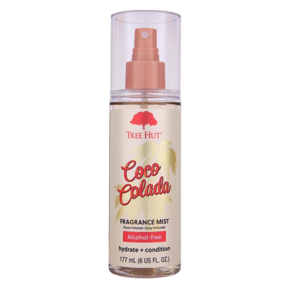 Tree Hut Coco Colada Fragrance Mist | Spritz On For A Refreshed Feel Or Layer With Your Favorite Scents | Versatile Body Spray | 6 Fl Oz.
