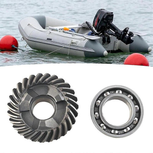 Outboard Motor Reverse Gear with Bearings 6E7-45571-00 for 9.9 15 Outboard Engine 2