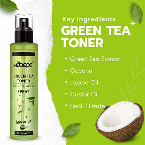 Ebepe Green Tea Matcha Facciale Toner Mista 1