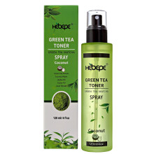 Hebepe Green Tea Matcha Facial Toner Mist mit Kokoswasser. Erfrischender und beruhigender Gesichtstoner mit Jojobal, Rizinusl, Schneckenfiltrat, 12