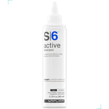 NAPURA S6 Anti-Schuppen-Shampoo mit Teebauml, 1 % Zink und 1 % Salicylsure Natrliche Behandlung juckender Kopfhaut (6,76 fl oz) fr Mnner und F