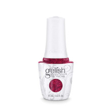 Gelish All Tied Up... With A Bow - Sprankelende Rode Soak Off Polish, Langdurige Kleur, Professionele Kwaliteit, Hoogglans
