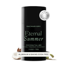 Each & Every Aluminiumfreies Deodorant fr Mnner und Frauen  rein natrliches Deodorant fr empfindliche Haut, EWG-geprft  sauberer, backnatronfr