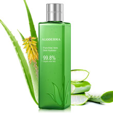 Aloderma Fresh Aloe Vera Gesichtsfeuchtigkeitsspender. Hergestellt aus 99,8 % Bio-Aloe Vera innerhalb von 12 Stunden nach der Ernte ohne Verdic