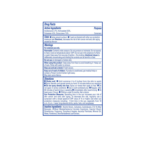 Banana Boat Bananenboot SPF#50+ Licht als luchtspray van 6 ounce 2