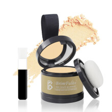 BRIMFULITE Hair Root Retuovac pudr Quick Cover Grey Hairline Powder Vetruvzdorn a potu odoln pudr na Koreny pro eny Mui s kompaktnm nafouknut