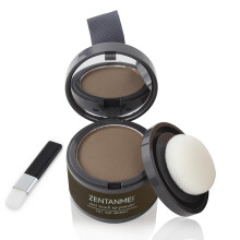 ZENTANMEI Root Touch Up Hairline Powder for Women & Men Gray Hair Cover Up Hairline Shadow Powder Sweatproof & Windproof 0.14 oz Root Cover Up