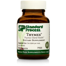Standard Process Inc. Thymex - Whole Food Cholesterol Thymus Supplement og Immunst?tte Supplement med Vitamin C Magnesium Citrate og Calcium Lact