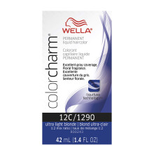 COLORCHARM Permanente flssige Haarfarbe fr Grauabdeckung 12C Ultra Hellblond