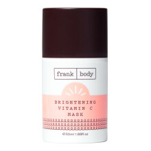 Frank Body Aufhellende Vitamin C-Gesichtsmaske | Tierversuchsfreie Gesichtsmaske hellt auf, peelt und entgiftet die Haut mit Glykols ure, Papaya
