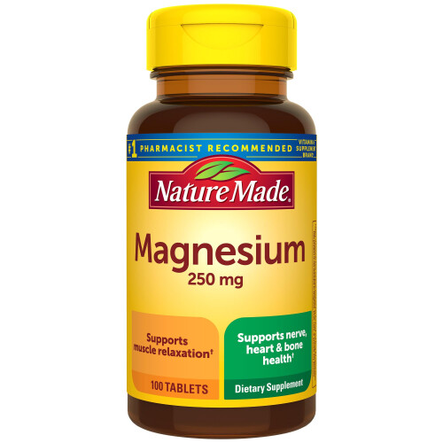 Nature Made Nature Made, Magnesium, 250 mg, 100 Tabletten
