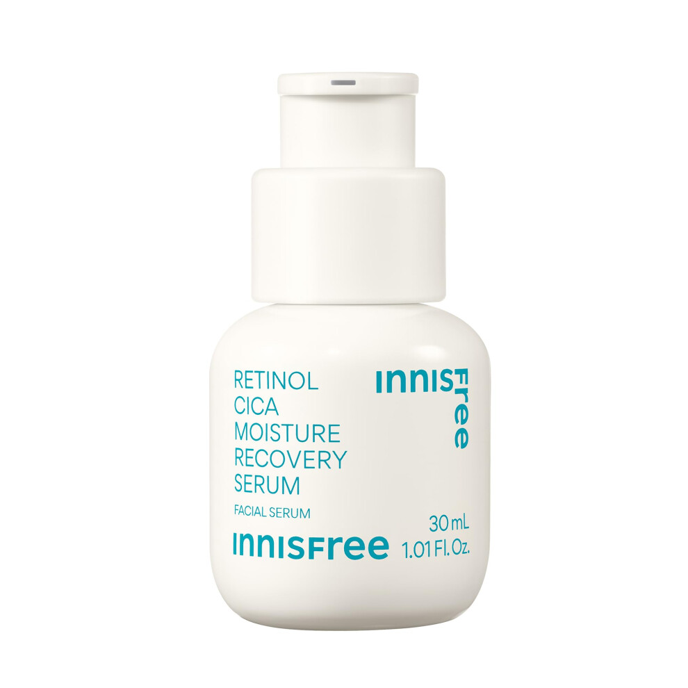 Innisfree Retinol Cica Moisture Recovery Serum With Retinol Salicylic Acid And Cica Gentle Korean Soothing Serum (Packaging May Vary)