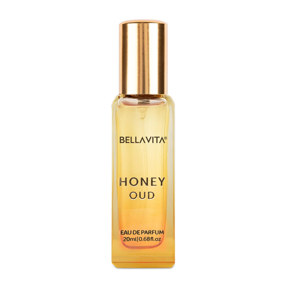 Bella Vita Luxury Bellavita Luxury Honey Oud Eau De Parfum Travel Size Edition 20 Ml | Long-Lasting Mini Perfumes For Women | Notes: Patchouli Vanilla Bergamot &