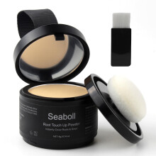 Seaboll Root Touch Up Powder Okamite Root Cover Up Powder Nepinc pudr na vlasy pro eny a mue Hairline Shadow Powder 0,14 oz. (B-Light Blonde)