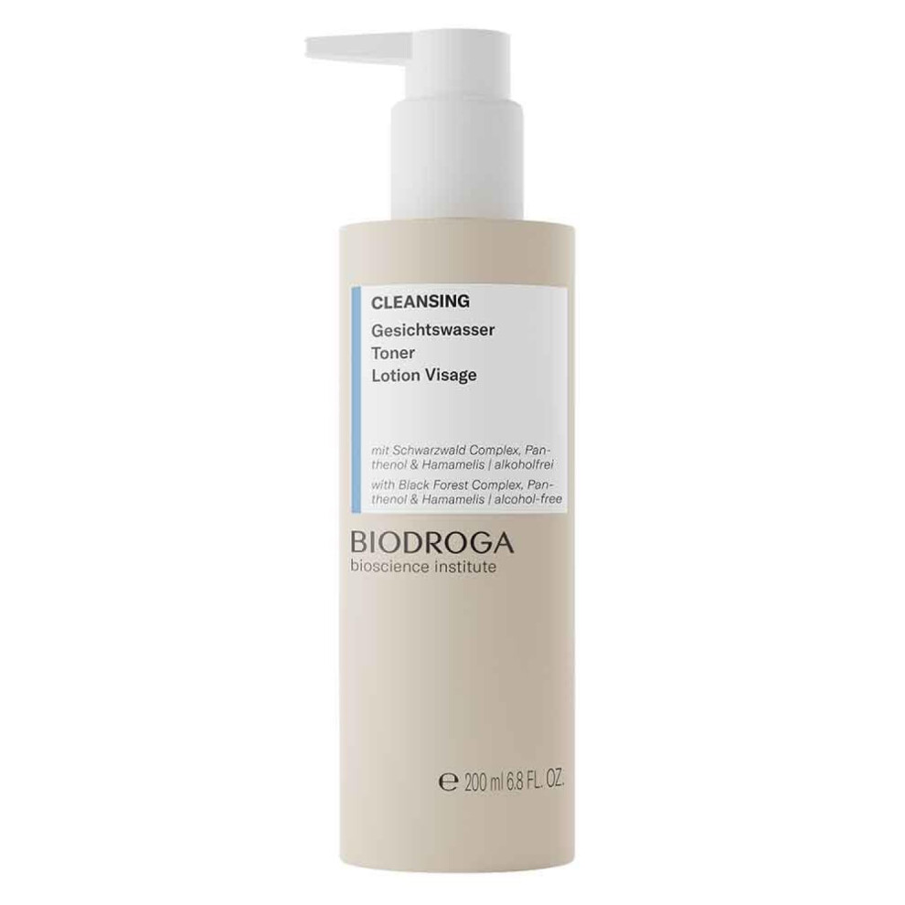 Biodroga Cleansing Facial Toner 200Ml - Skin Care Cleanser Facial Cleanser Tonic Alcohol Free