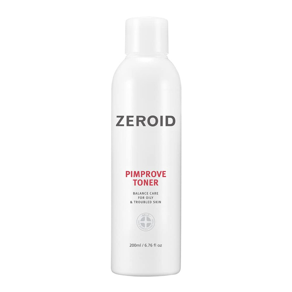 Zeroid | Pimprove Facial Toner | Skin Barrier With Hyaluronic Acid & Ceramide | Ph Balanced Face Toner For Oily & Sensitive Skin | Korean Skincar