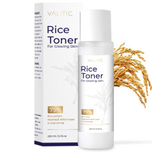 VALITIC Reis-Toner  Milchiger Toner mit 75 Reisextrakten fr das Gesicht mit Niacinamid, Hamamelis-Heartleaf und Kamillenessenz  Feuchtigkeitsspend