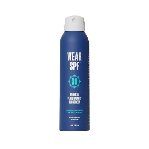 Mineral Performance Sunscreen Spray - Water & Sweat-Resistant SPF 30 for Athletes