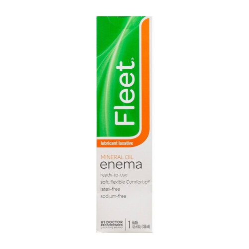 Fleet, leo Mineral, Enema, Sem Ltex - 4,5 fl oz (a embalagem pode variar) 1
