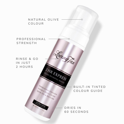 Amorevole abbronzatura 2 ore espresse mousse auto -abbronzi 2