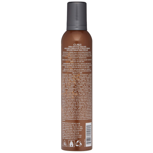 Coiffures de surface boucles coiffeuses fermes mousse 8 oz 1