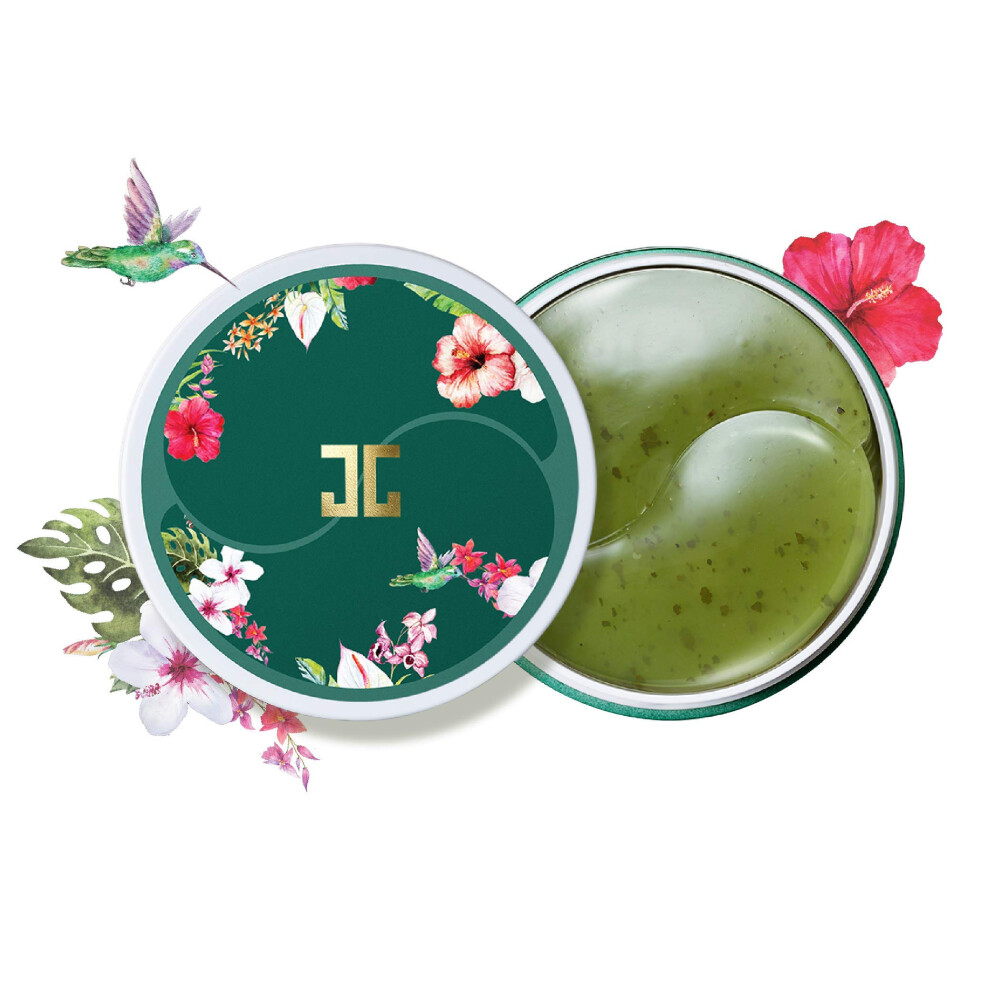 Jayjun Jj Jayjun Green Tea Eye Gel Patch, Dark Circle, Puffy Eye, Under Eye Patch, 1.4G, 60 In Jar