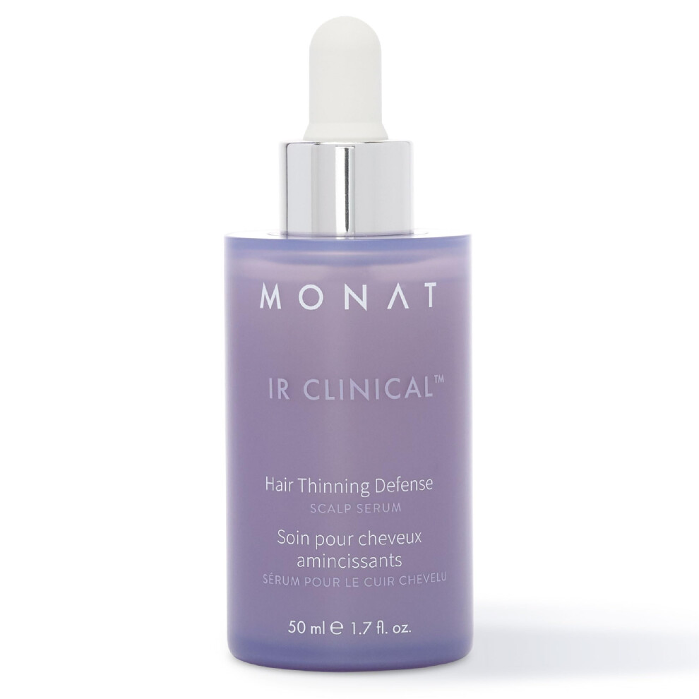 MONAT IR Clinical Hair Thinning Defense Serum - Nourishes Scalp Reduces Breakage Boosts Hair Density and Supports Thicker Fuller-Looking Hair
