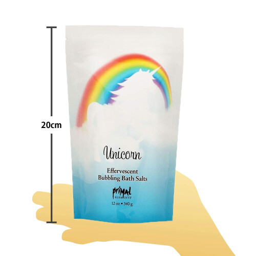Sel de bain bouillonnant - licorne 1