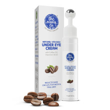 The Moms Co. Natural Vita Bogaty krem ??pod oczy na cienie i obrzeki dla kobiet Odpowiedni dla delikatnej skry pod oczami Kojacy walek do masazu