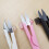 3 Pcs U Shape Sewing Scissors  Embroidery, CrossStitch, Craft Thread Cutter Needlework Scissors (3) 2