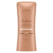 SheaMoisture, Antitranspirant Deodorant, Feuchtigkeitsspendend, Rohe Sheabutter & Hyaluronsäure, 2.6 oz (74 g)