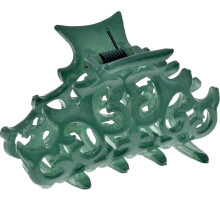 Camila Paris CP2907 Franse Haarklem voor Dames, Groen, Meisjes Haar Klemmen Mode Duurzaam en Styling Haaraccessoires