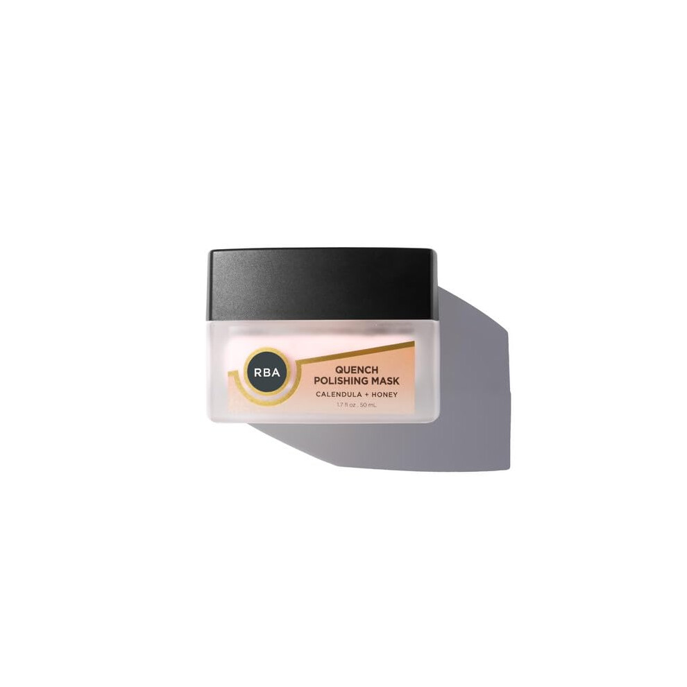 Round Barn Apothecar Round Barn Apothecary Rba Skincares Quench Polishing Mask 2-In-1 Exfoliating & Nourishing Face Mask With Pumice Calendula Comfrey For Polished