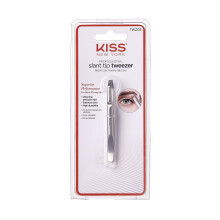Pinzas de Punta Inclinada Kiss, Ultra-finas, Acero Inoxidable (TWZ05)