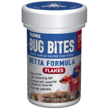Fluval bug bites betta formule vlokken