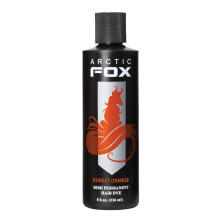 ARCTIC FOX Vegansk a krut semipermanentn barva na vlasy (8 Fl Oz SUNSET ORANGE)