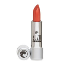 Zuzu Luxe Lip Color Lippenstift (Siren  Medium Coral/Gold Pearl), natrlicher feuchtigkeitsspendender Lippenstift, parabenfrei, vegan, glutenfrei, t