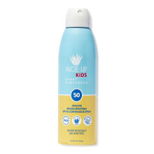 Aloe Up Kids Continuous Sport Sunscreen Spray SPF 50 - Broad Spectrum Sheer Face and Body Sunscreen Protector for Sensitive Skin - With Aloe Vera
