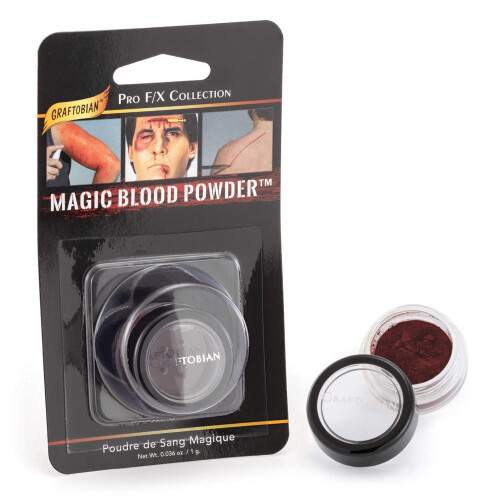 Graftobian Magic Blood Powder Shaker mit Anleitung     Special FX Makeup (0,04 oz)