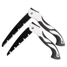 Hand Saw, 2 Pcs Hand Pruning Saws for Sharp and Precise Cuts, Tree Pruning Saw for Camping, Tree Cutting Gardening (10 8 Inch)