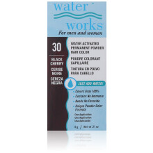 Water Works Wasseraktivierte permanente Pulver-Haarfarbe fr Mnner und Frauen #30 Black Cherry