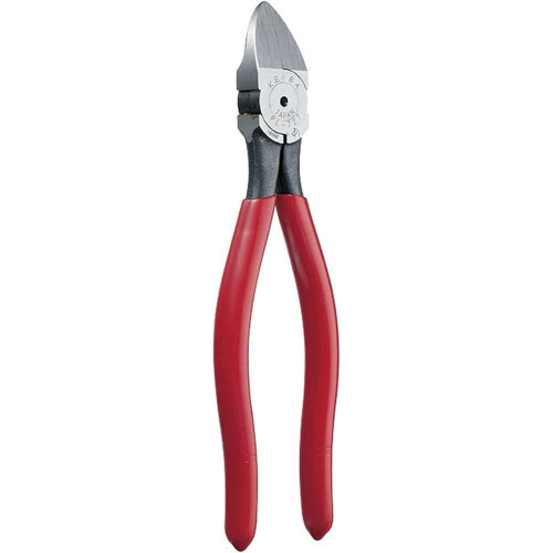 Kaba PL727 Plastic Nipper, Blade Shape, Flat, 6.9 inches (175 mm)