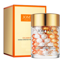 JOMTAM Collagen Six Peptide Dissolve Prazkowanie Trσjkolorowy krem ??pod oczy Worki pod oczy Nawilzajaca skσra twarzy 60g / 2.03fl.oz