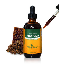 Herb Pharm Propolis Liquid Extract for Immune System Support - 4 Ounce