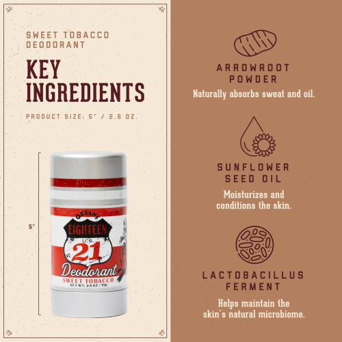 18.21 Knstlicher Deodorant-Stick, ser Tabak 2