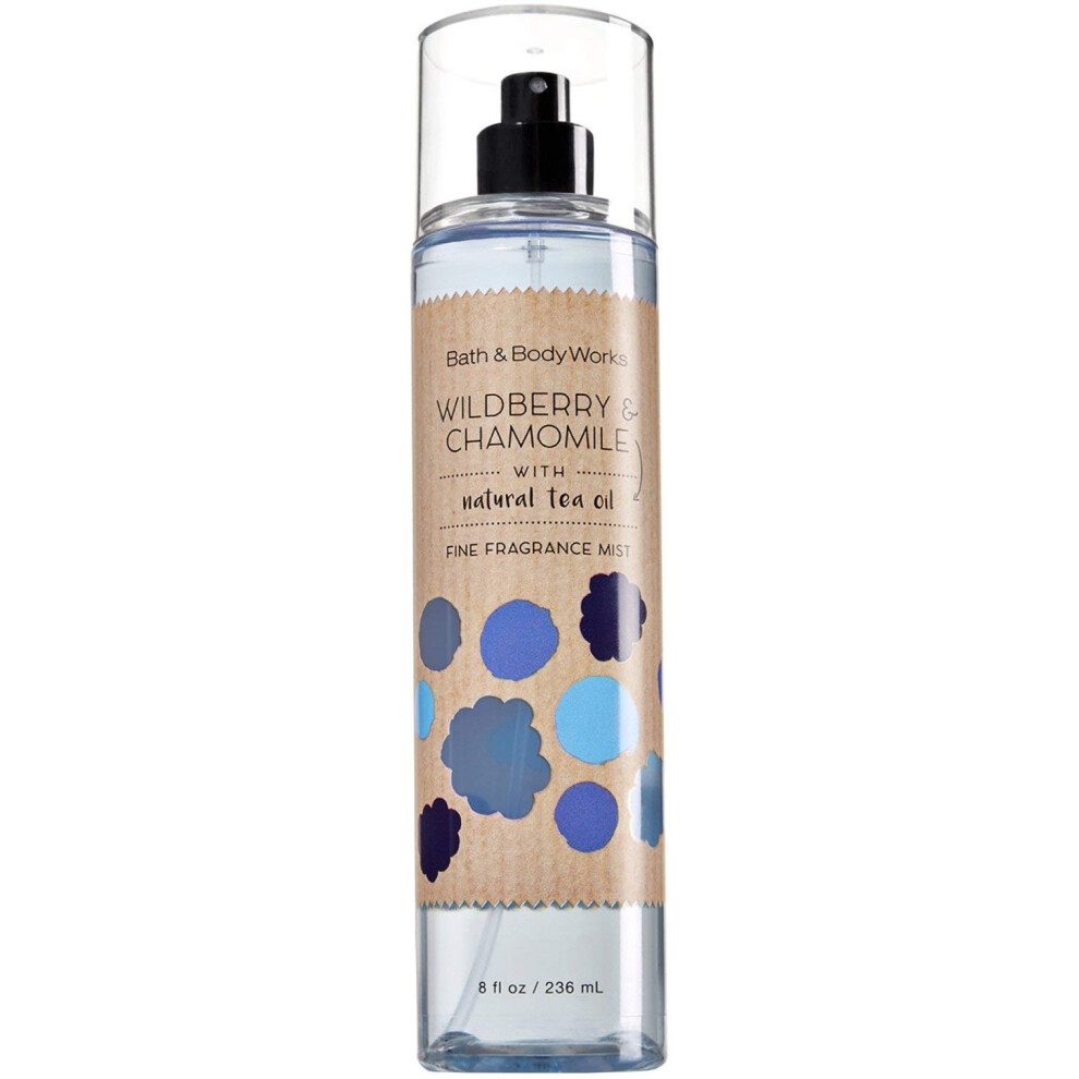 Bath & Body Works Bath And Body Works Wildberry And Chamomile Fine Fragrance Mist 8 Ounce